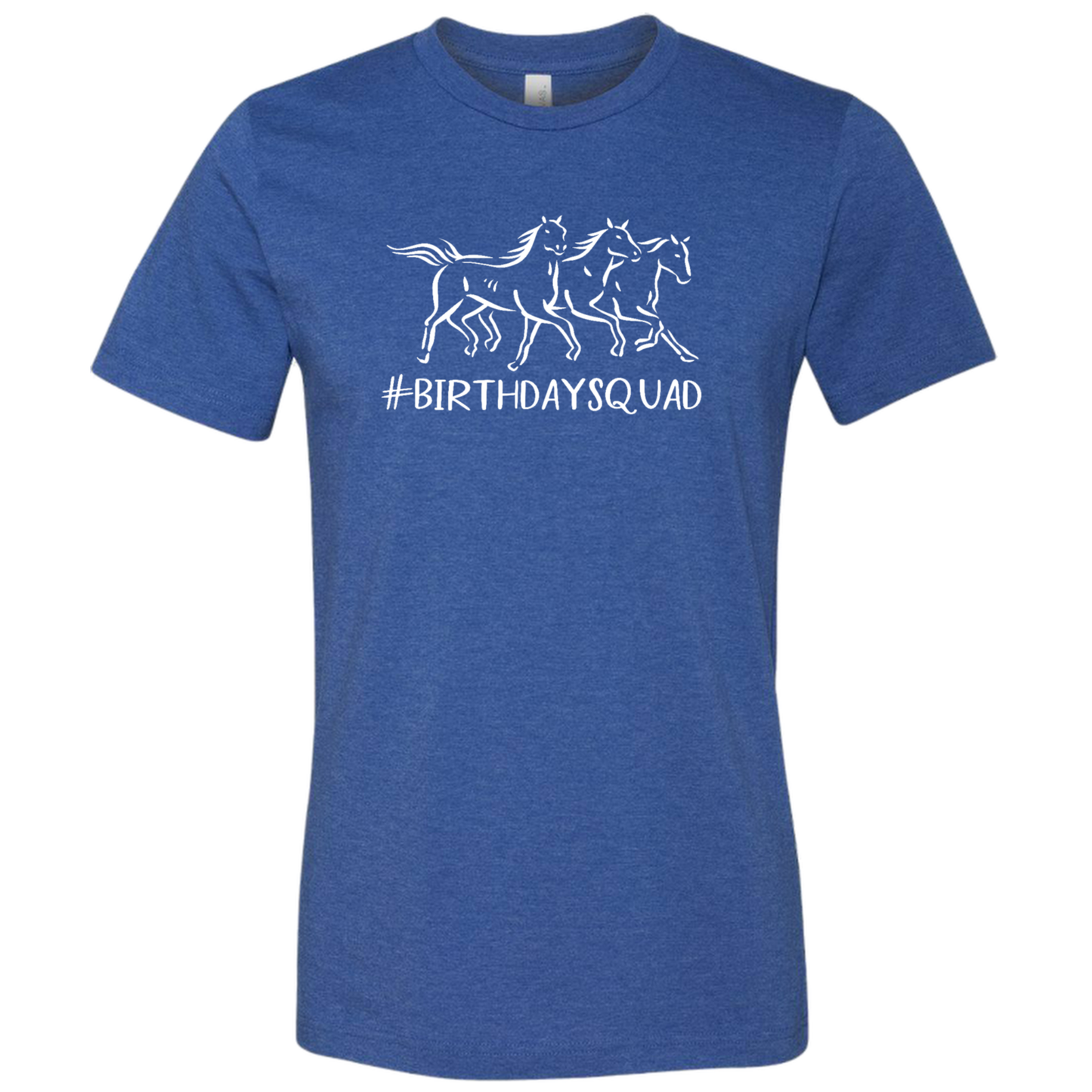 "#Birthday Squad" Horse T-Shirt