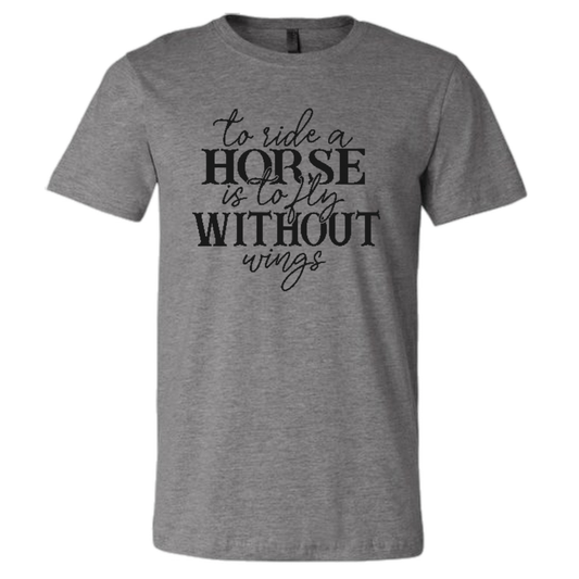 "Horses & Wings" T-Shirt