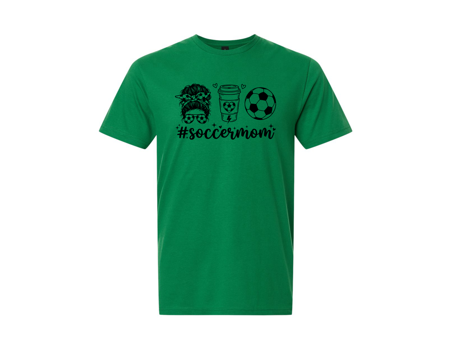 Soccer Mom Messy Bun T-Shirt - 3 Options