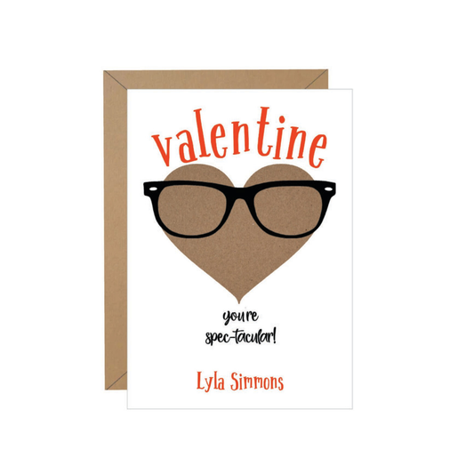 Heart Spec-tacular Valentine Note