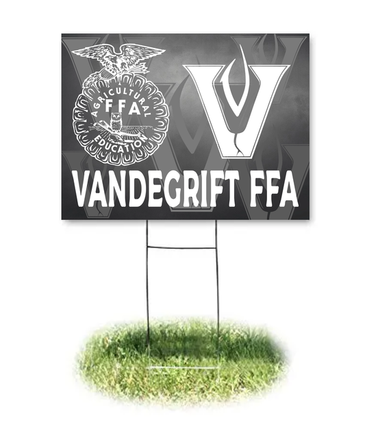 Yard Sign 18 x 24 with Metal Stake