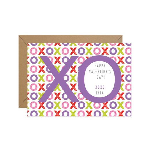 XOXO Valentine Note