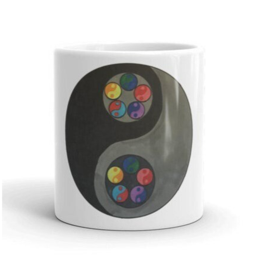 Ying Yang 12oz Coffee Mug
