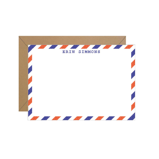 Air Mail Personalized Note