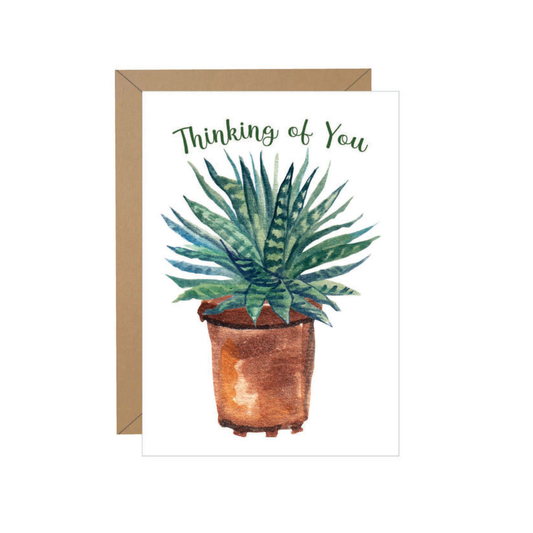 Aloe "Thinking of You" Note