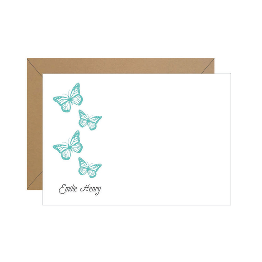 Butterfly Personalized Note
