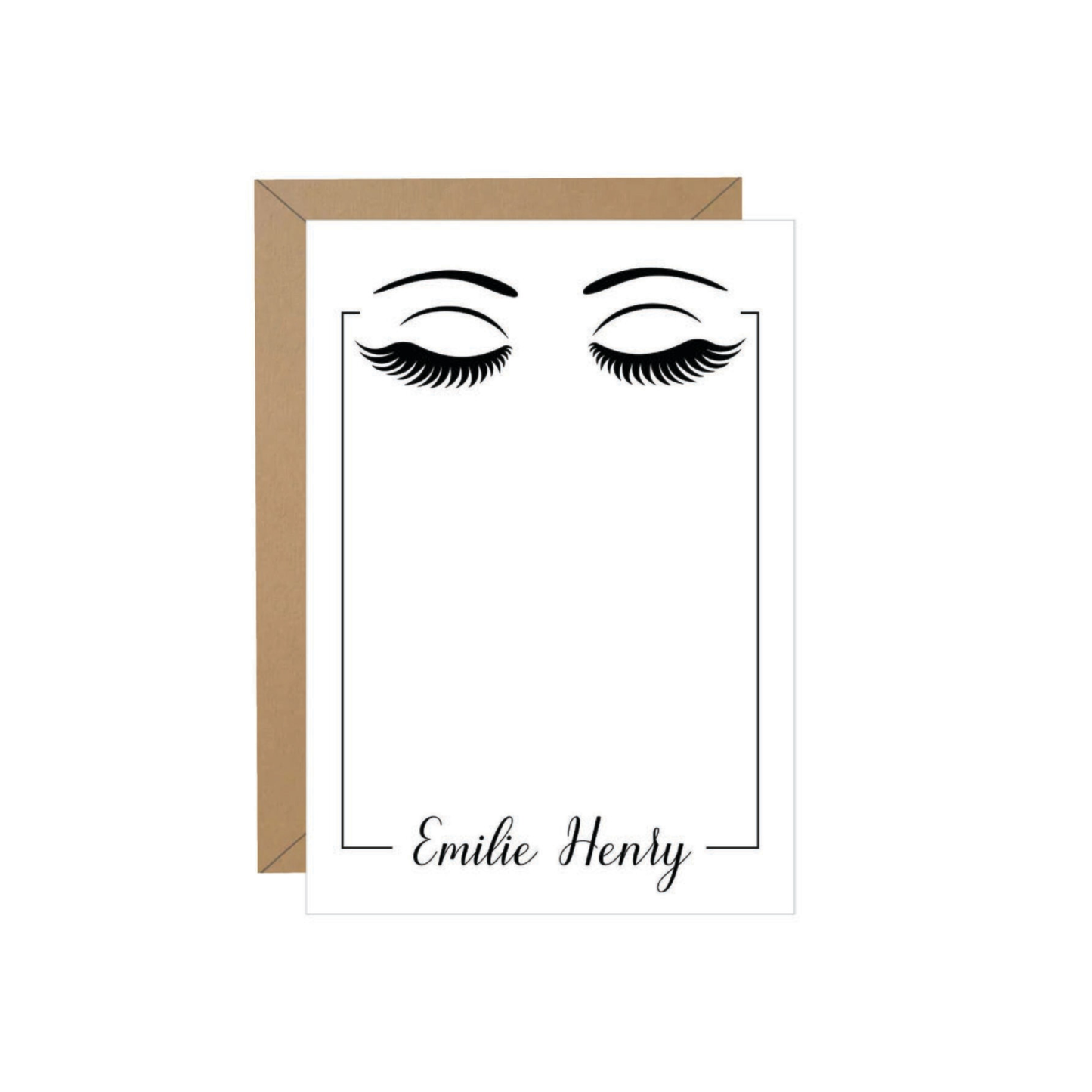 Eyes Personalized Note