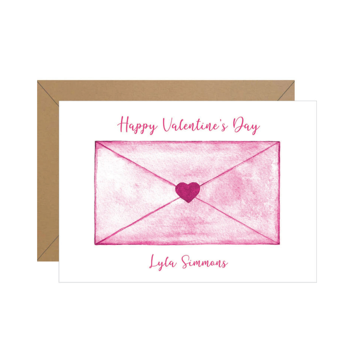 Envelope Valentine Note