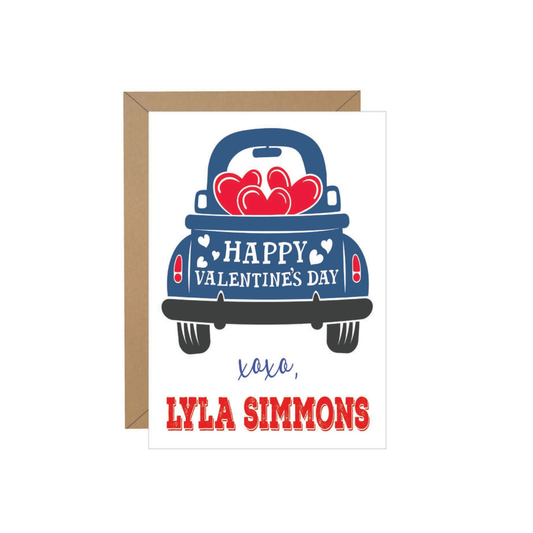 Valentine Truck Note